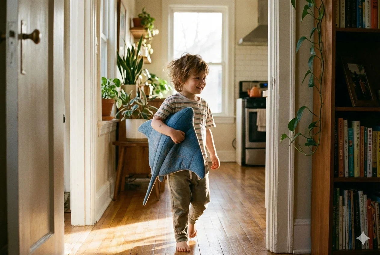 Child having big feelings